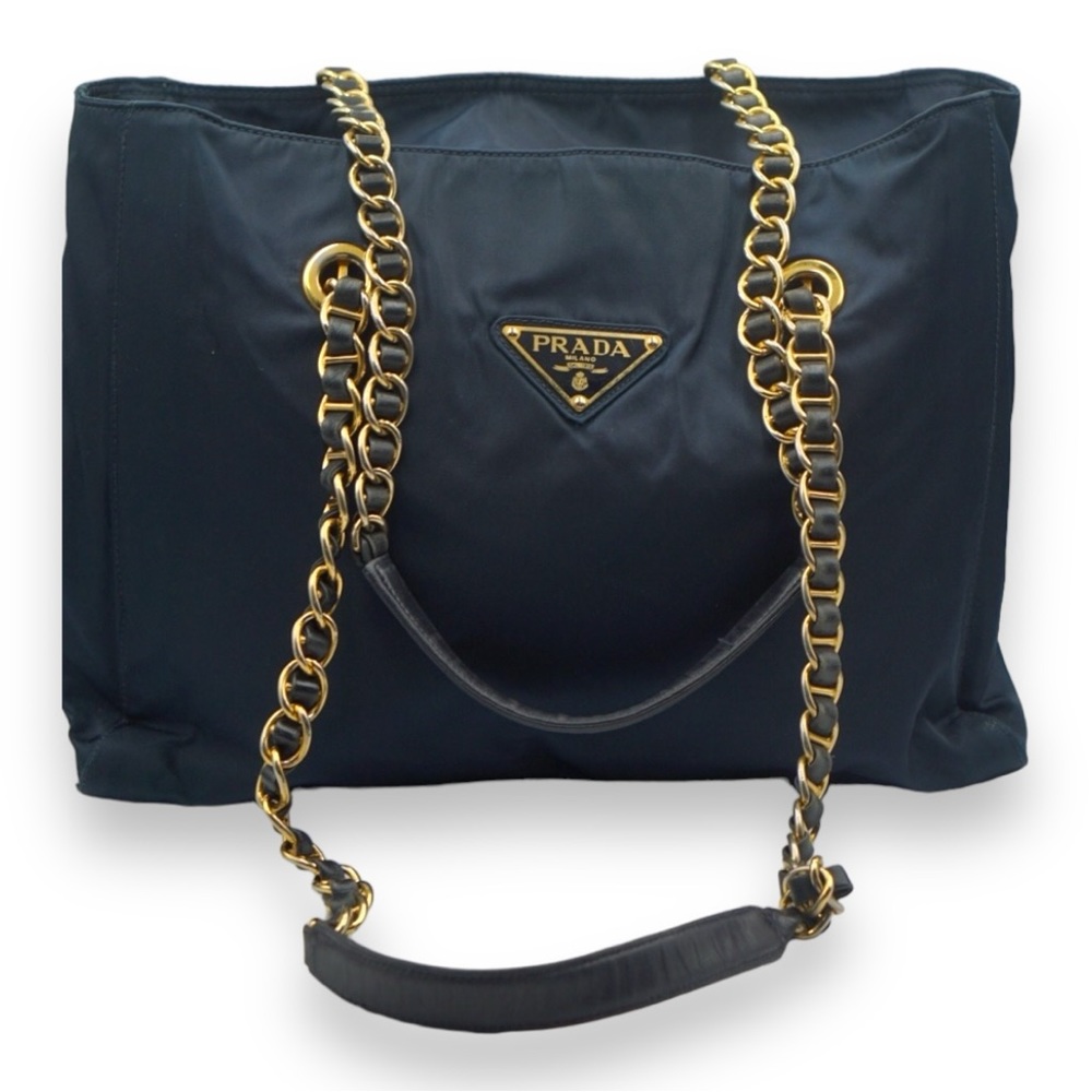 Prada Tote Chain shoulder bag - Picture 1 of 17
